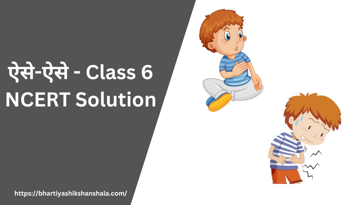 ऐसे-ऐसे – Class 6 NCERT Solution